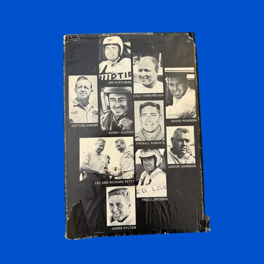 Vintage 1969 The Complete Book of NASCAR Stock Car Racing Lyle K Engel Hardcover
